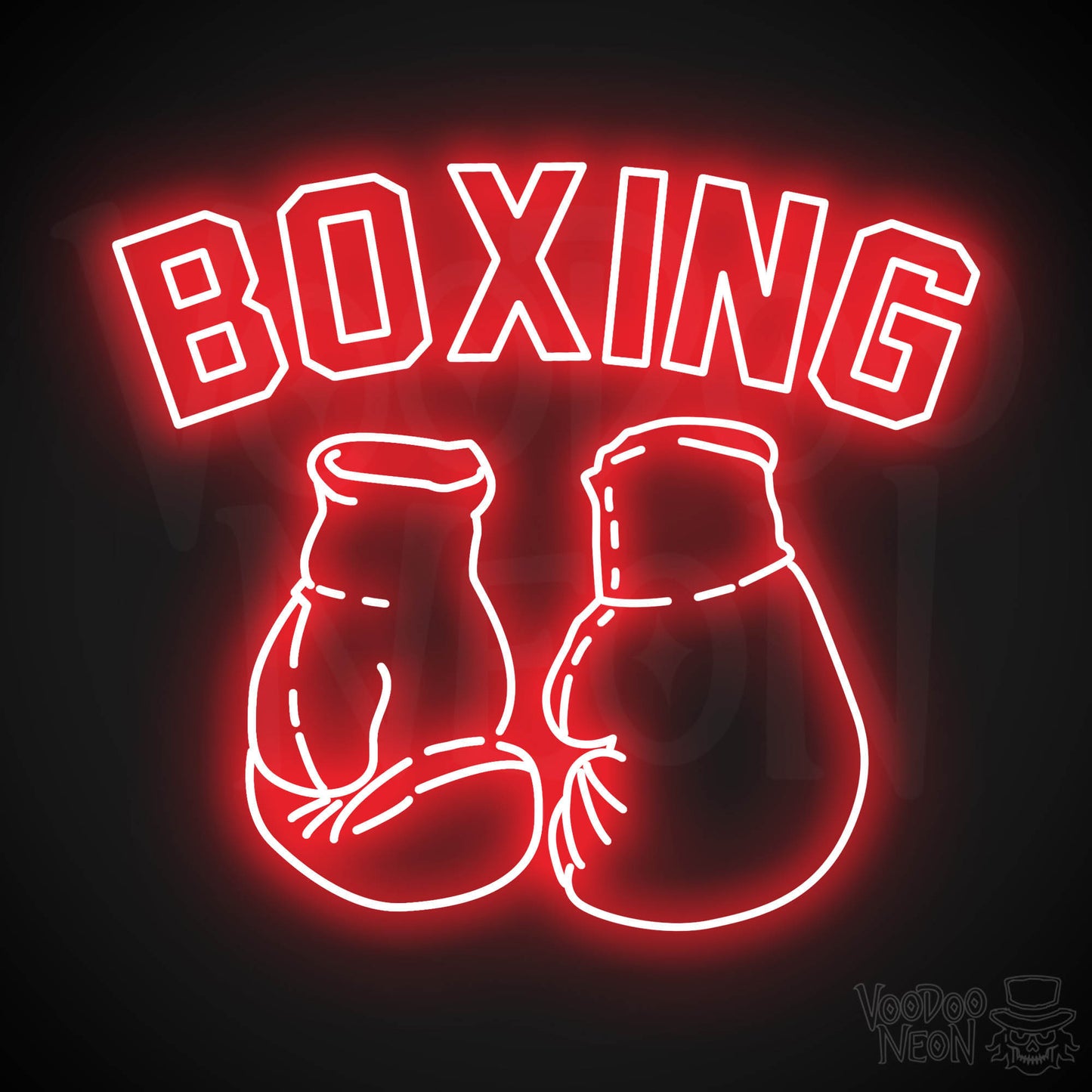 Boxing LED Neon - Red