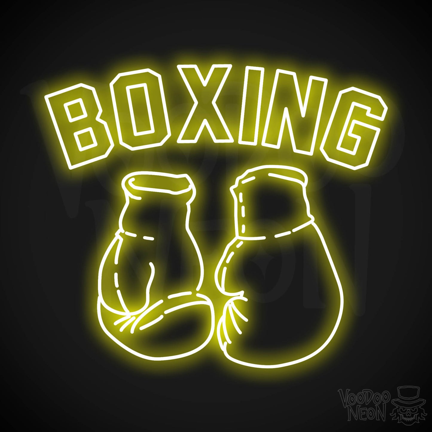Boxing LED Neon - Yellow