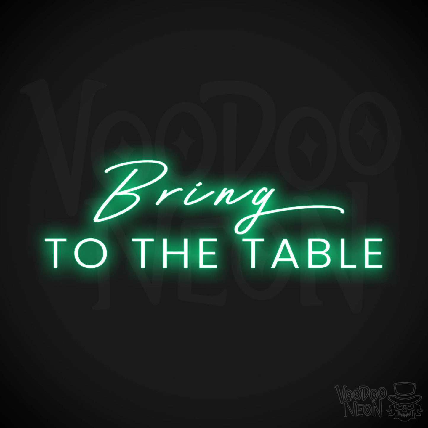 Bring To The Table LED Neon - Green