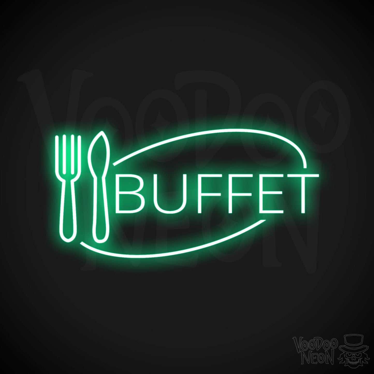 Buffet LED Neon - Green