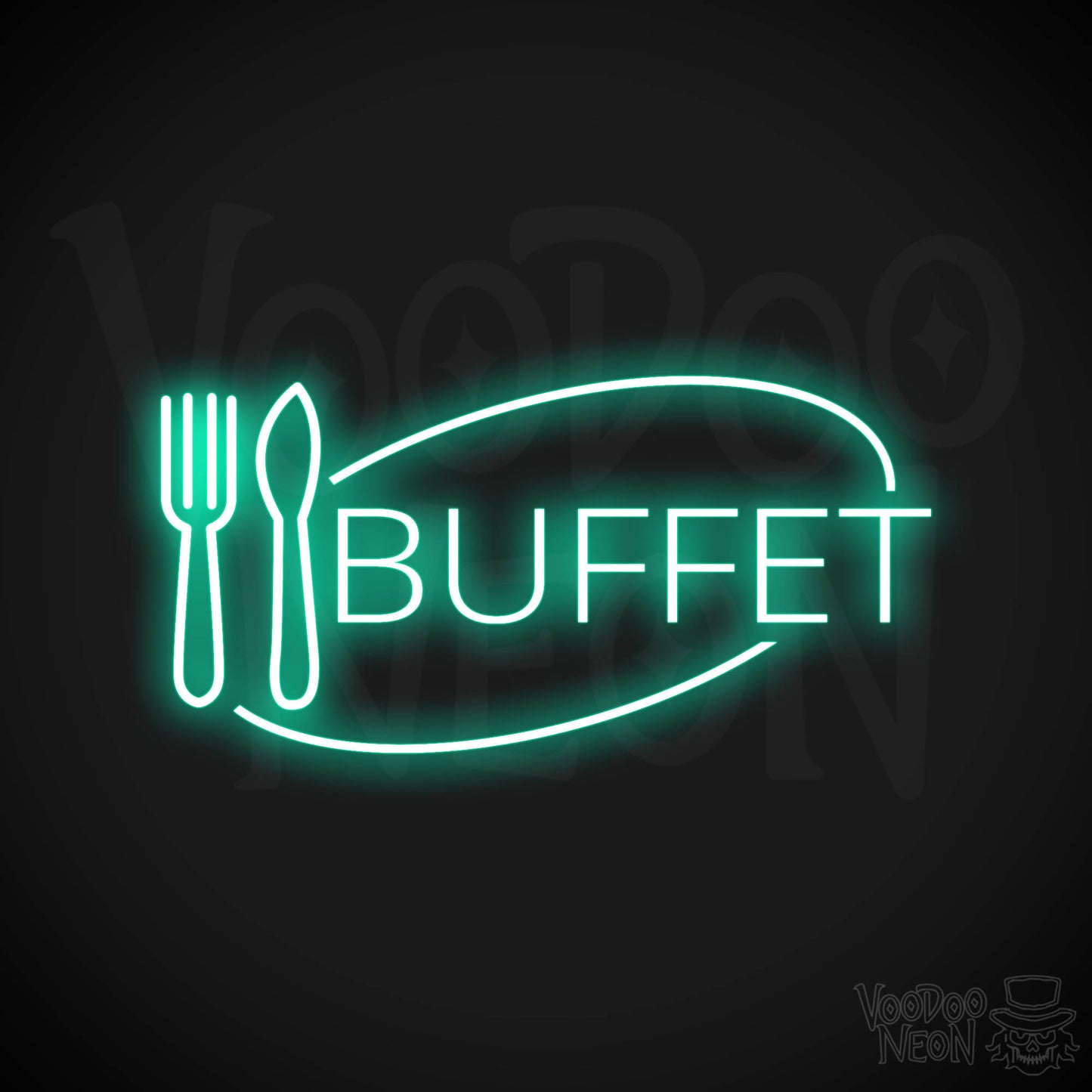 Buffet LED Neon - Light Green
