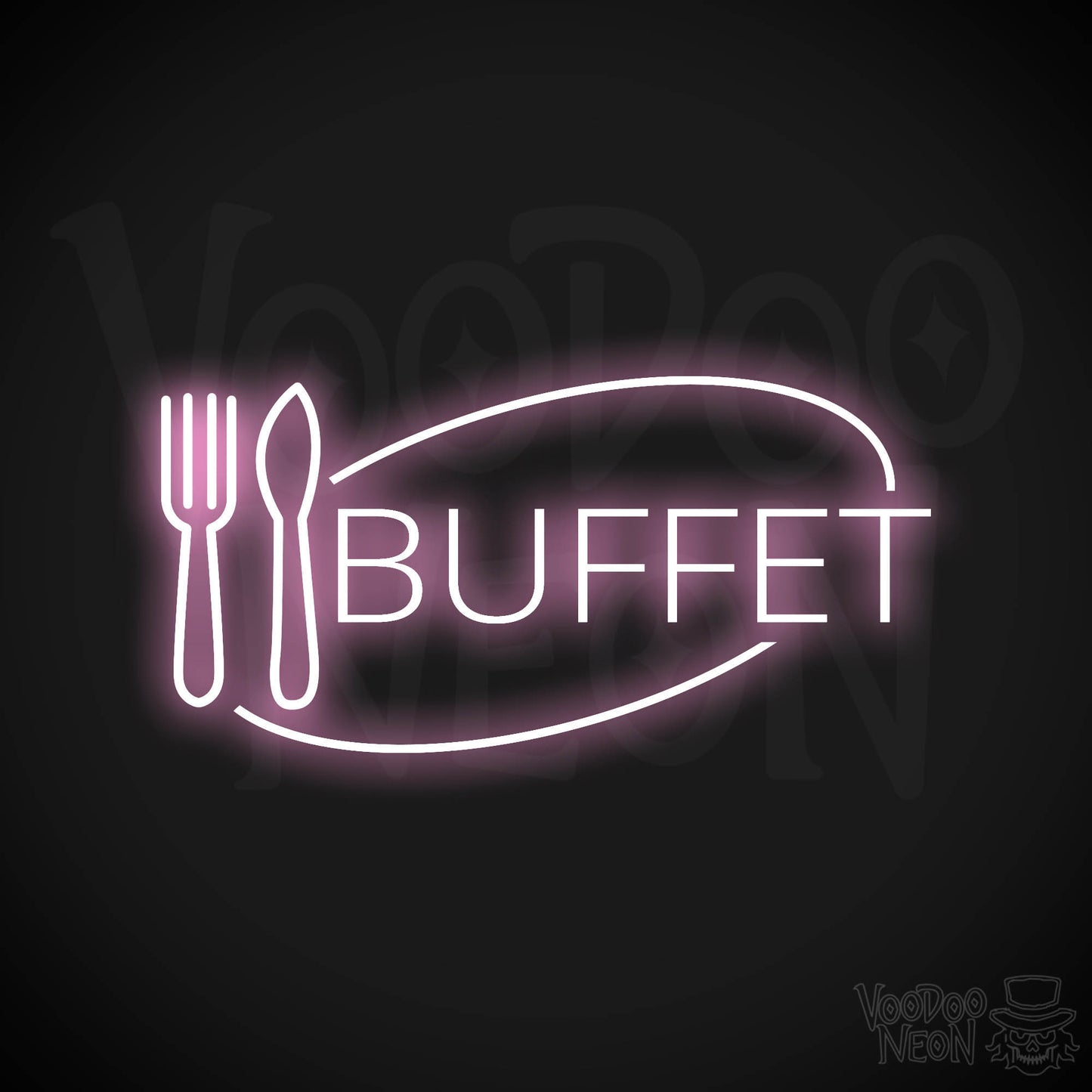 Buffet LED Neon - Light Pink