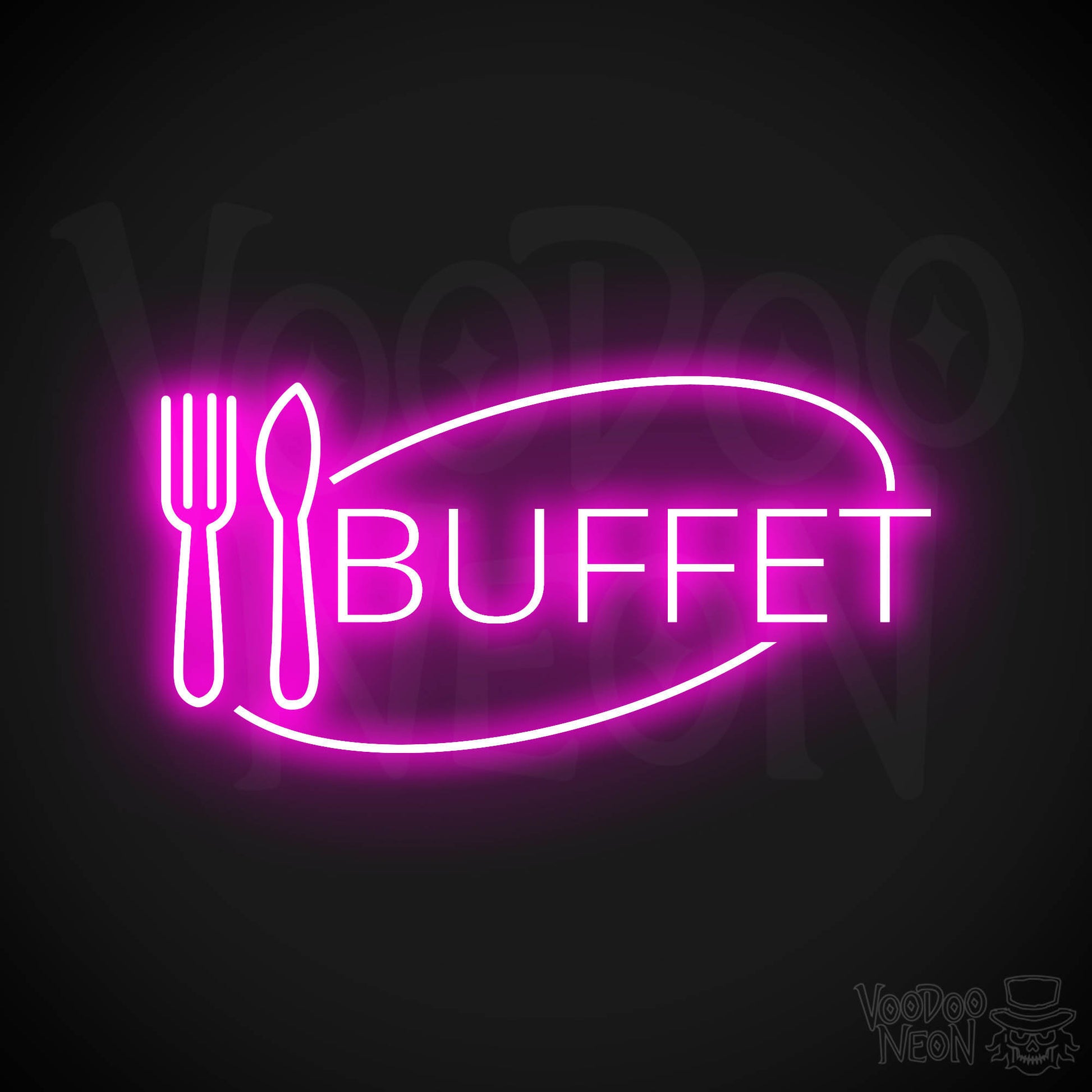 Buffet LED Neon - Pink