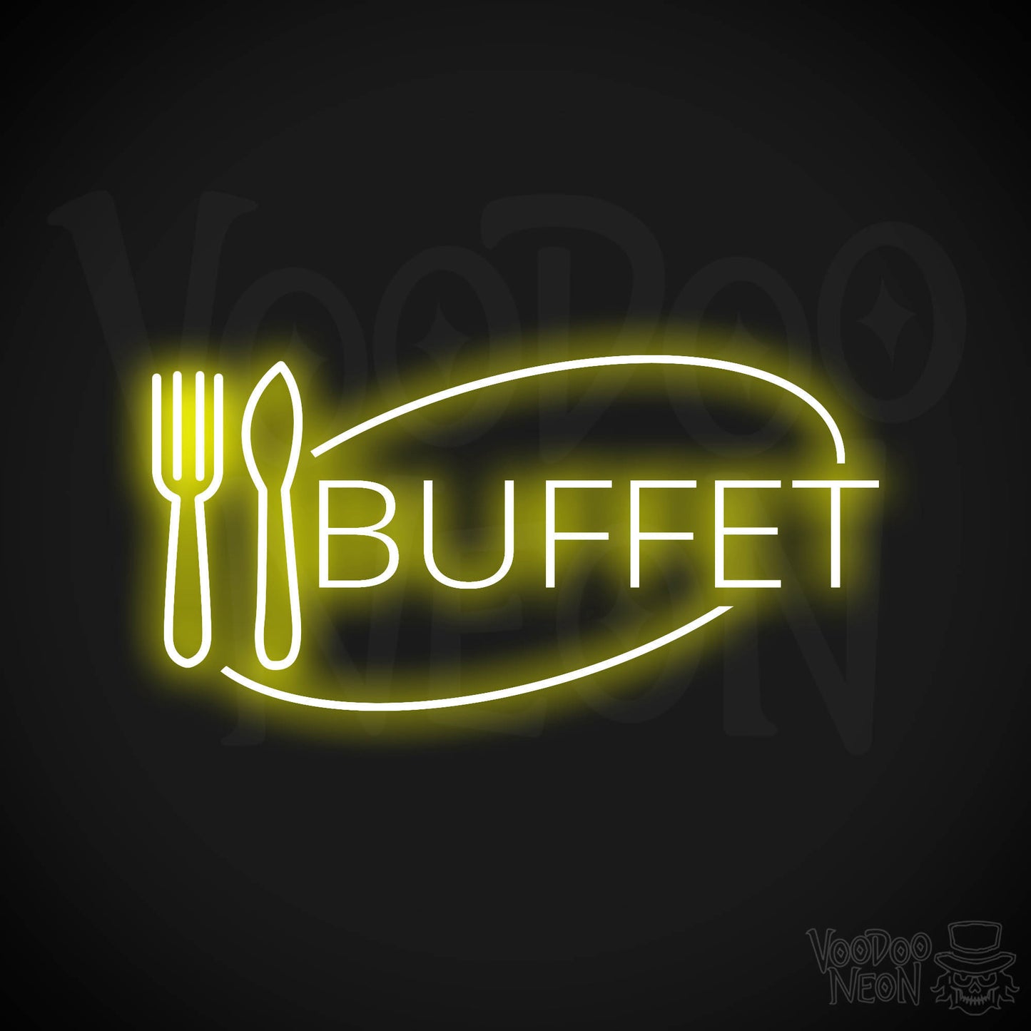 Buffet LED Neon - Yellow