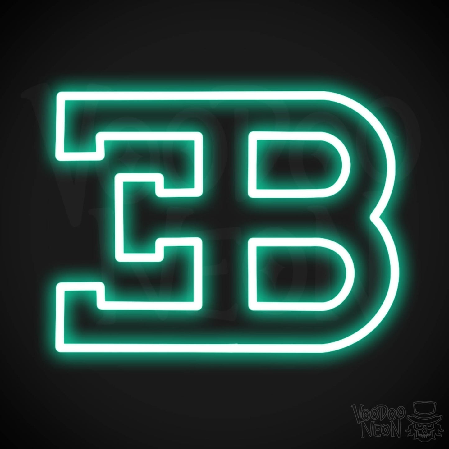 Bugatti Neon Sign - Neon Bugatti Sign - Bugatti Decor - Neon Bugatti Logo - Color Light Green