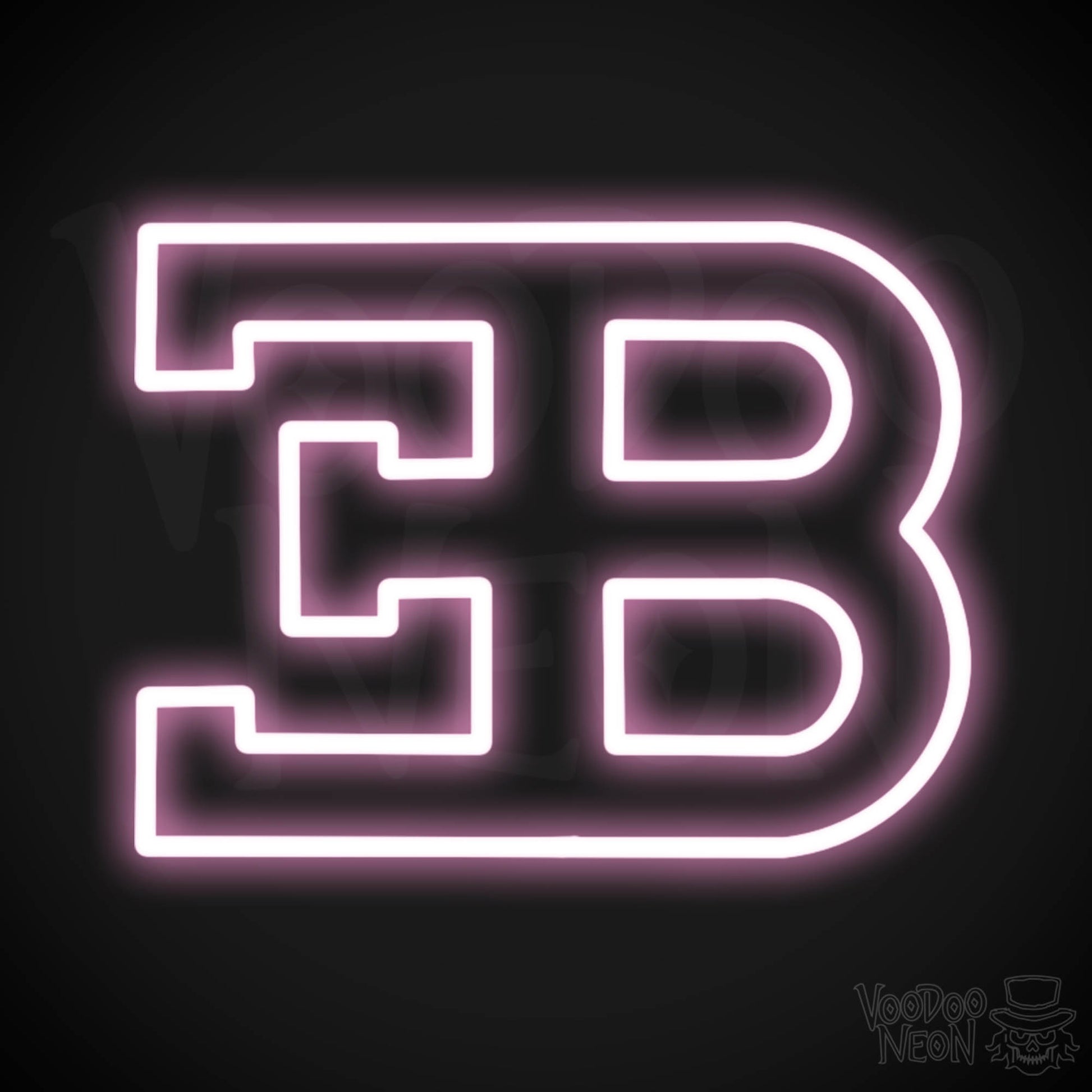 Bugatti Neon Sign - Neon Bugatti Sign - Bugatti Decor - Neon Bugatti Logo - Color Light Pink