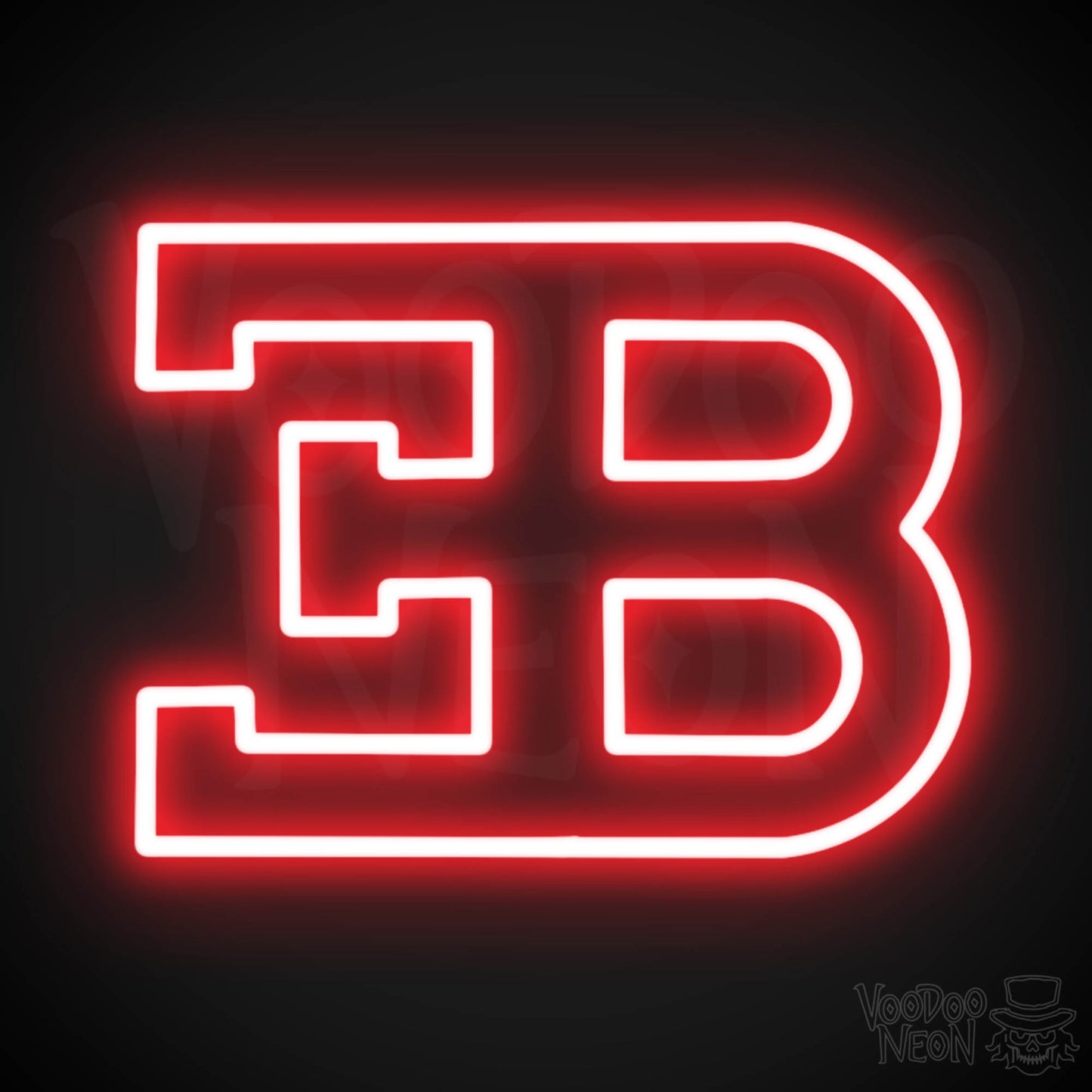 Bugatti Neon Sign - Neon Bugatti Sign - Bugatti Decor - Neon Bugatti Logo - Color Red