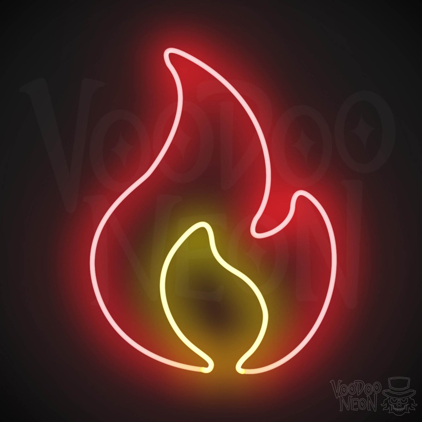 Burning Flame LED Neon - Multi-Color
