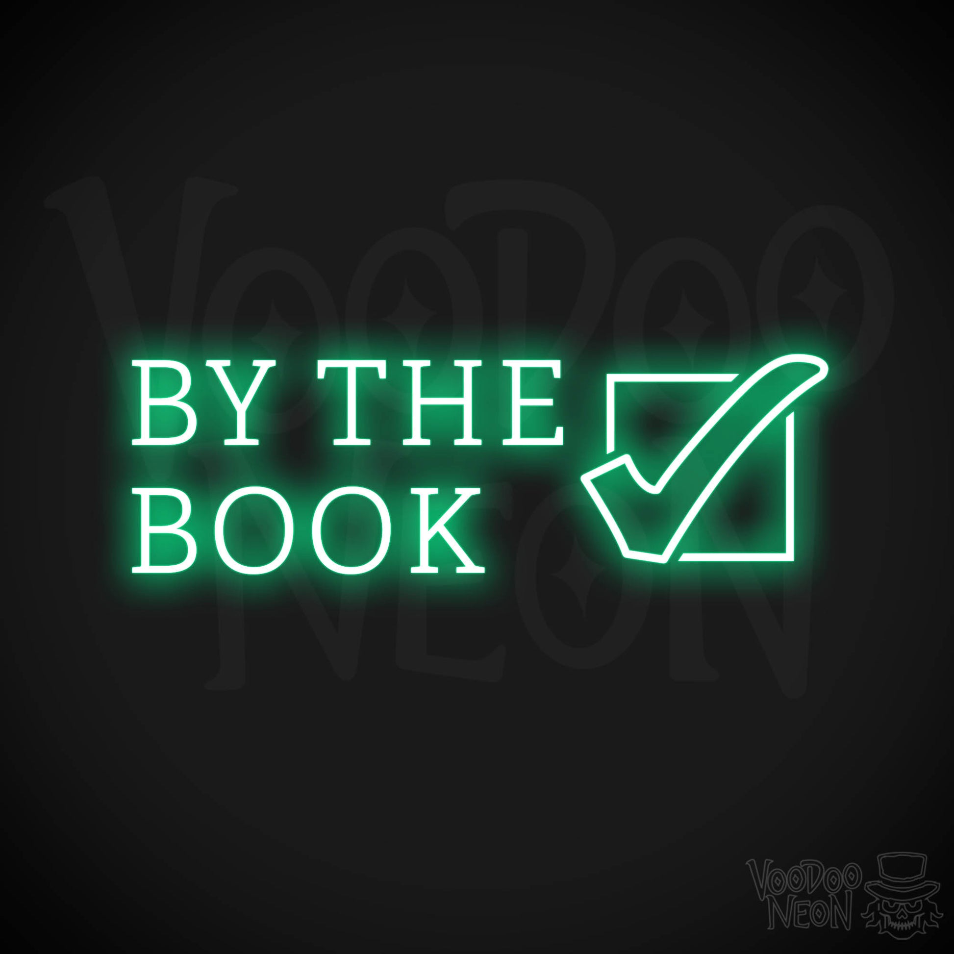 By The Book LED Neon - Green