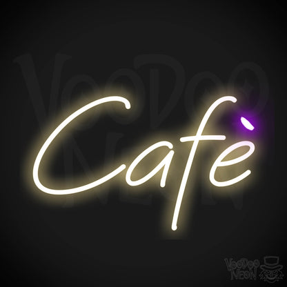 Cafe Neon Sign - Cafe Sign - Neon Cafe Signs - Color Multi-Color