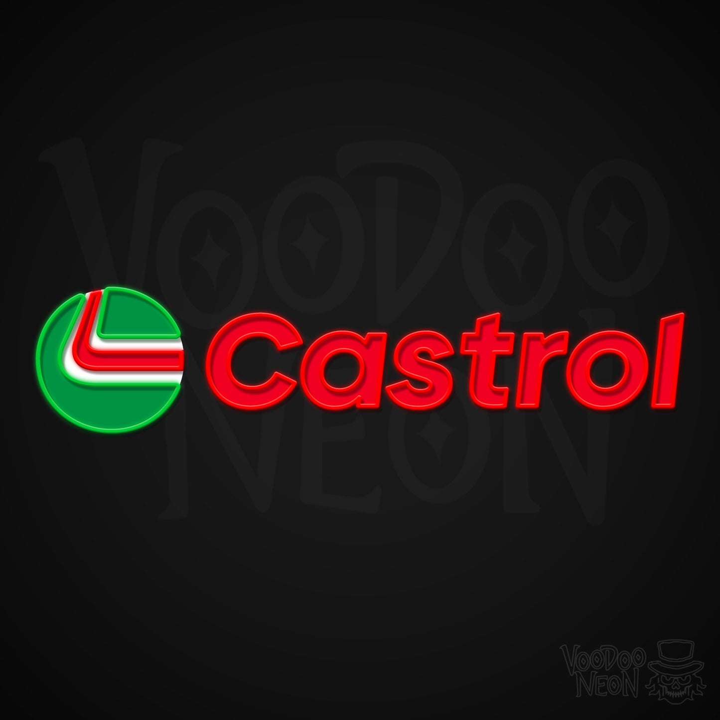 Castrol Neon Sign