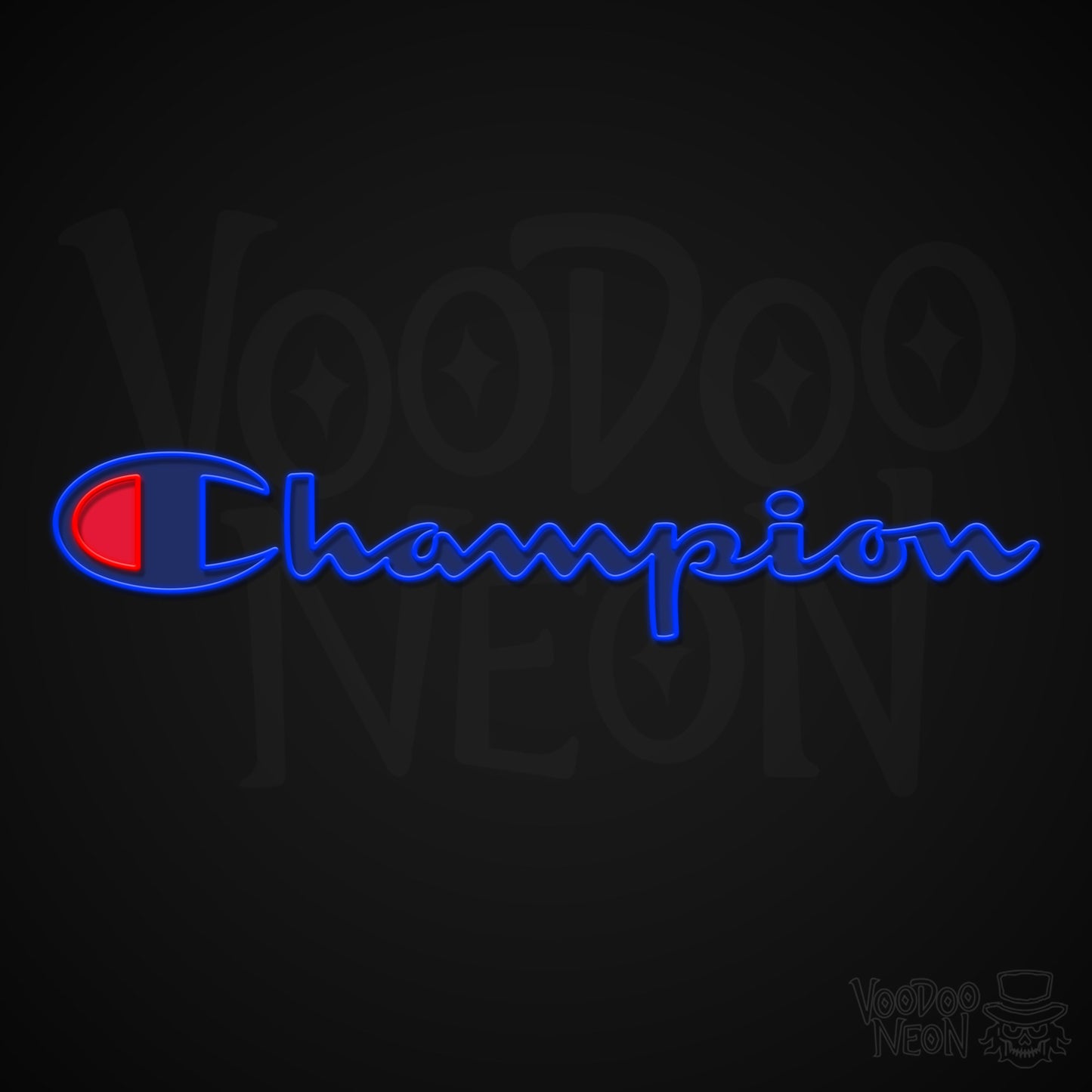 Champion Neon Sign