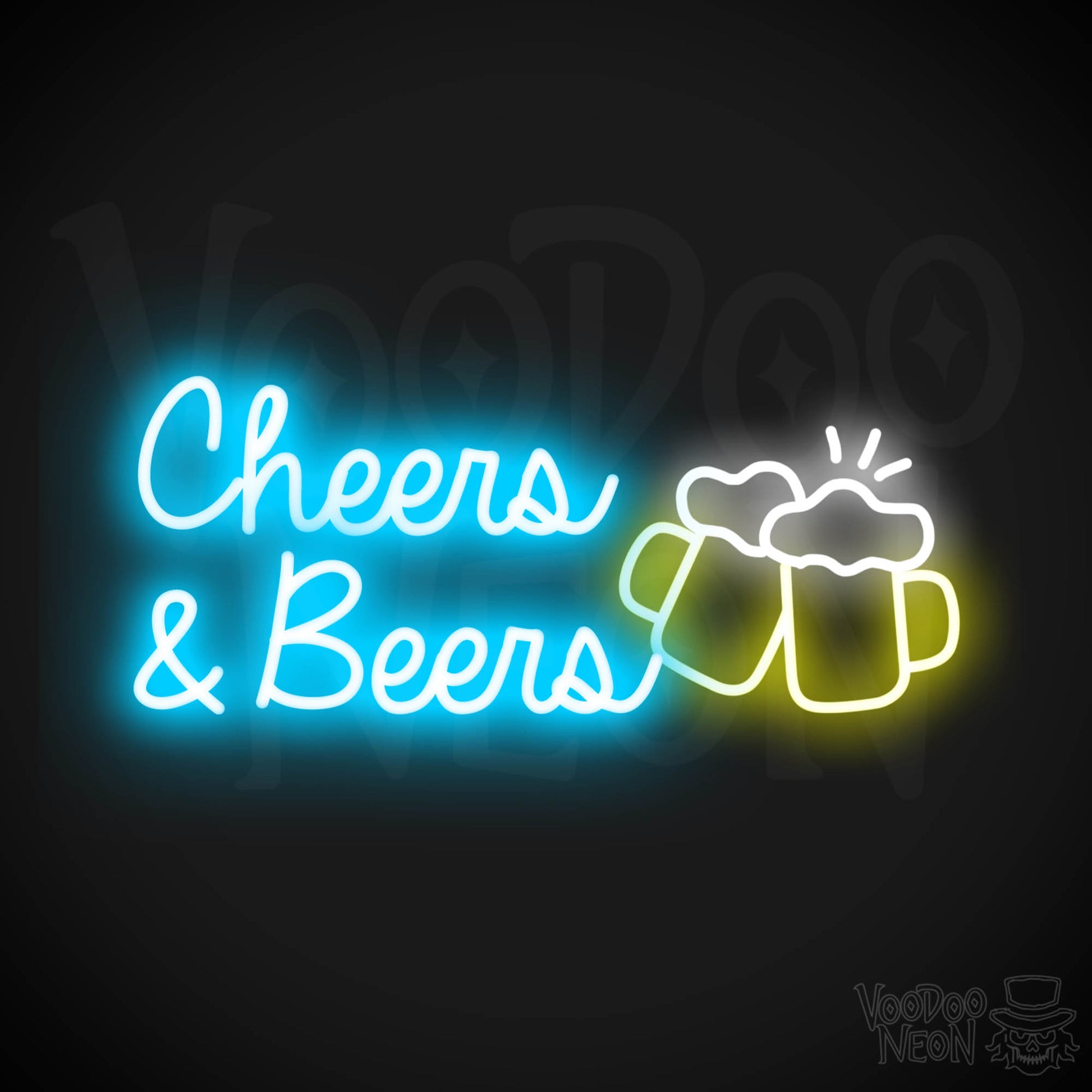 Cheers & Beers LED Neon - Multi-Color