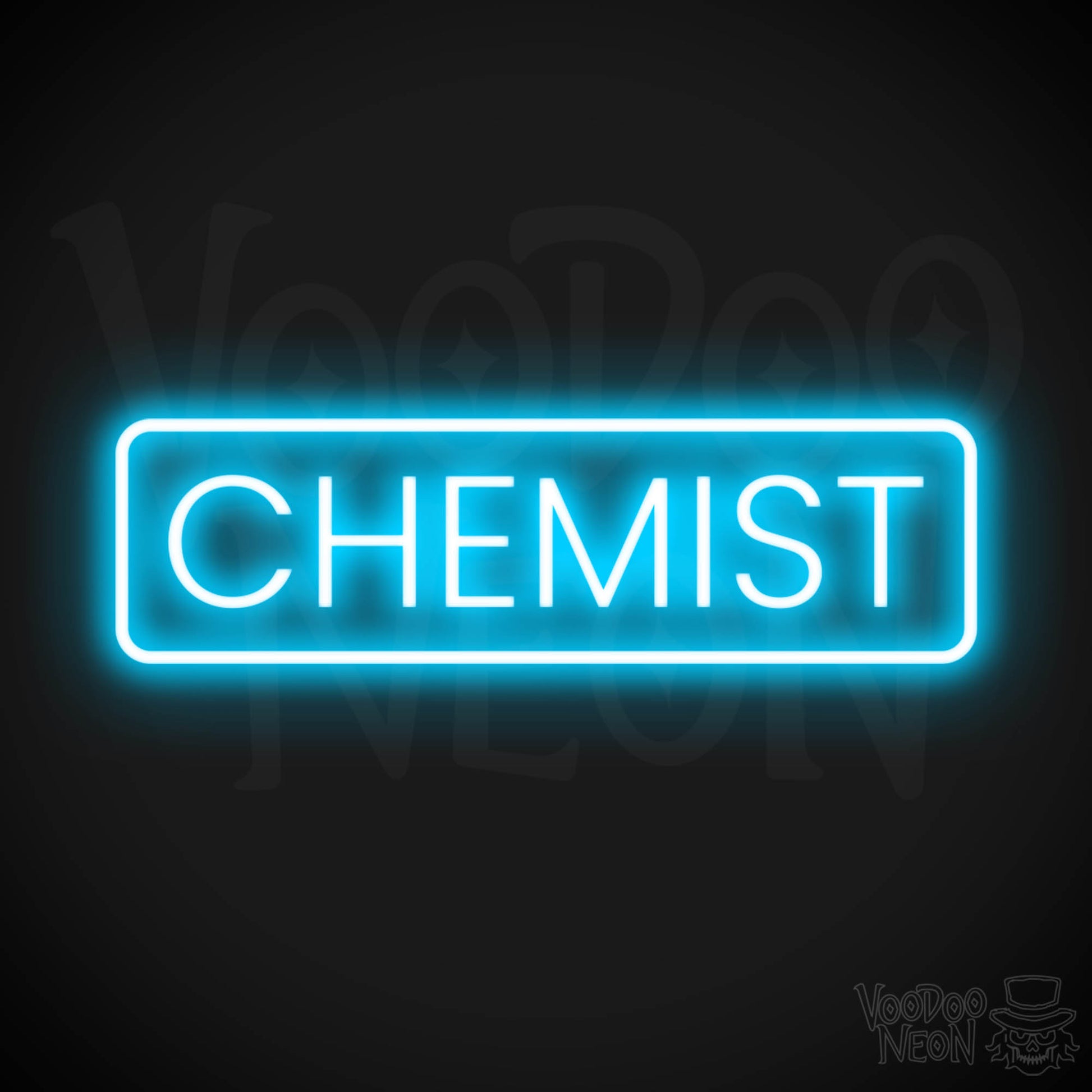 Chemist LED Neon - Dark Blue