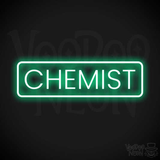 Chemist LED Neon - Green