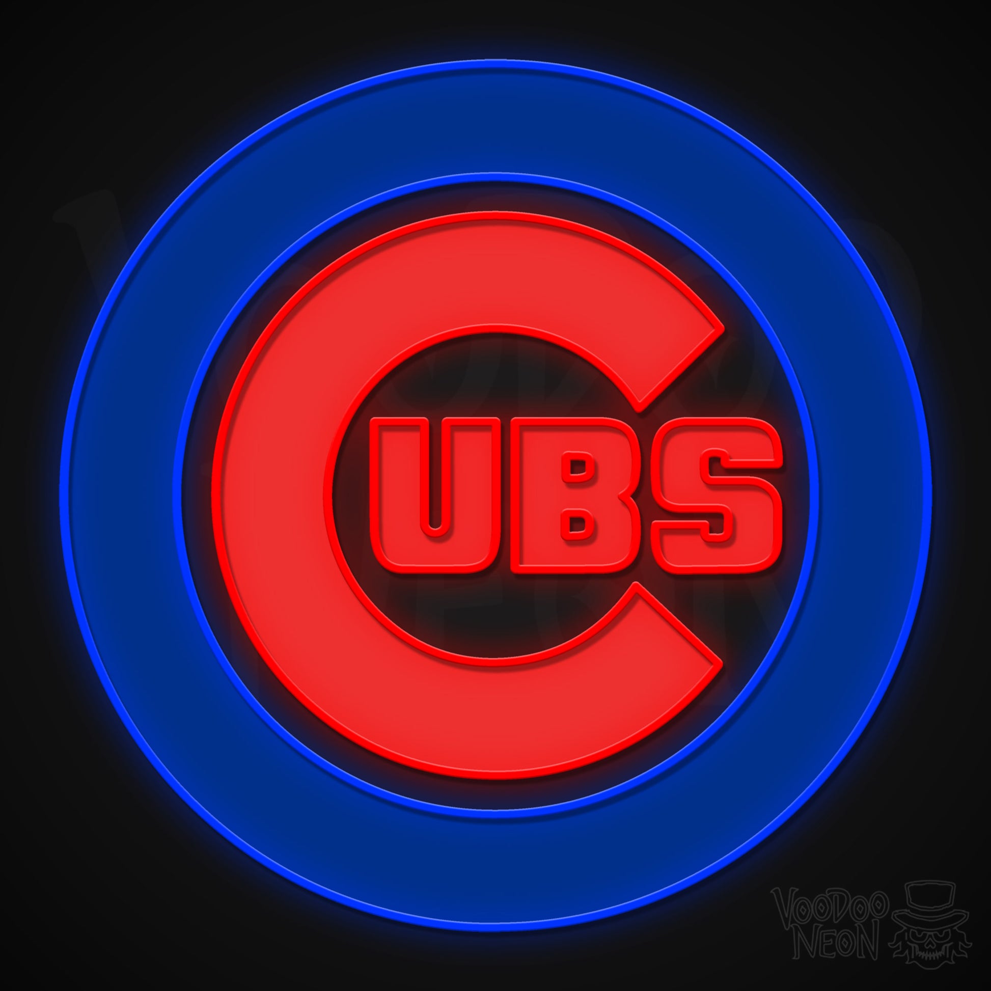 Chicago Cubs Neon Sign