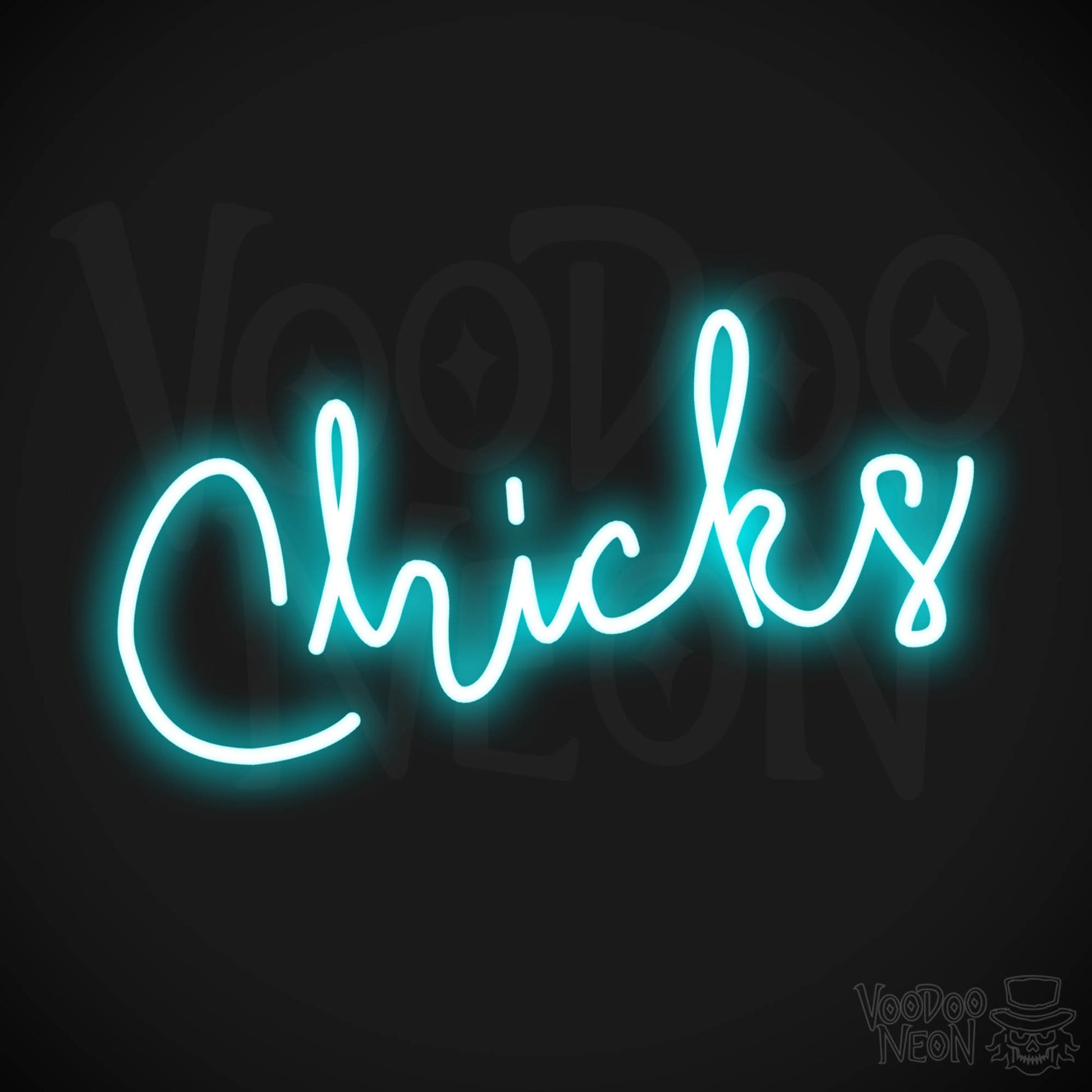 Chicks LED Neon - Ice Blue