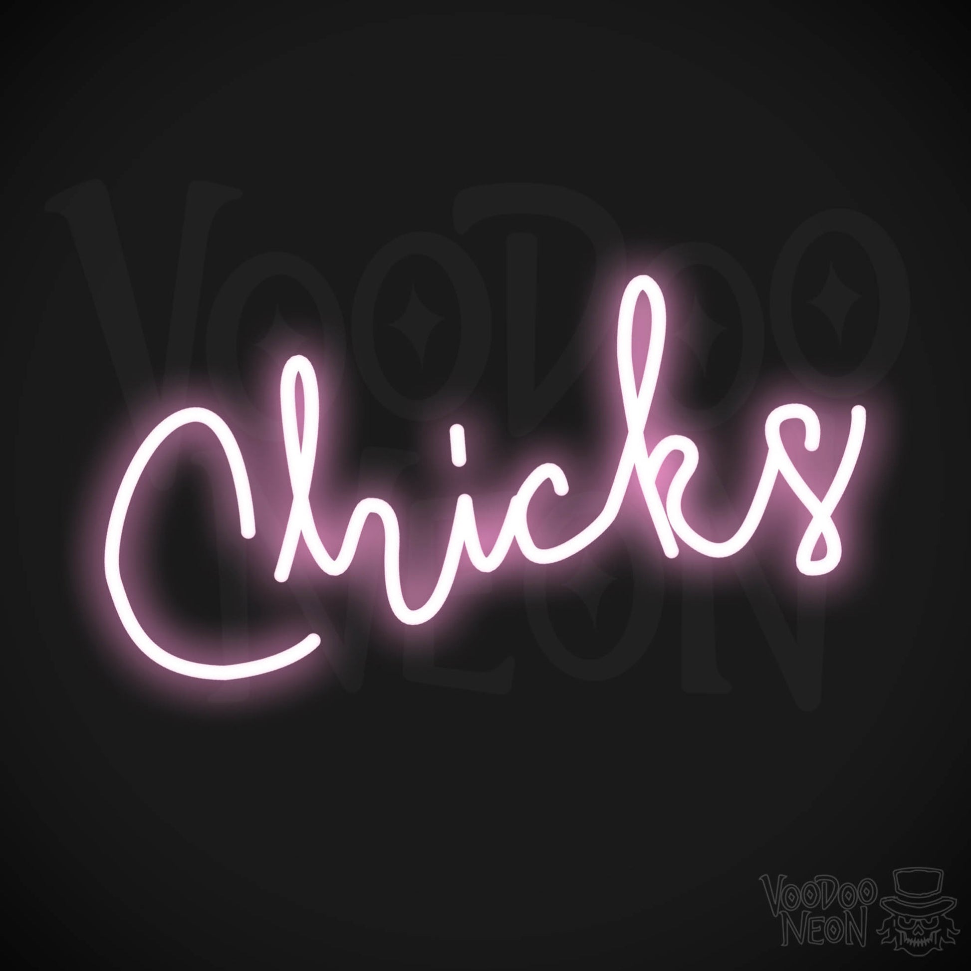 Chicks LED Neon - Light Pink