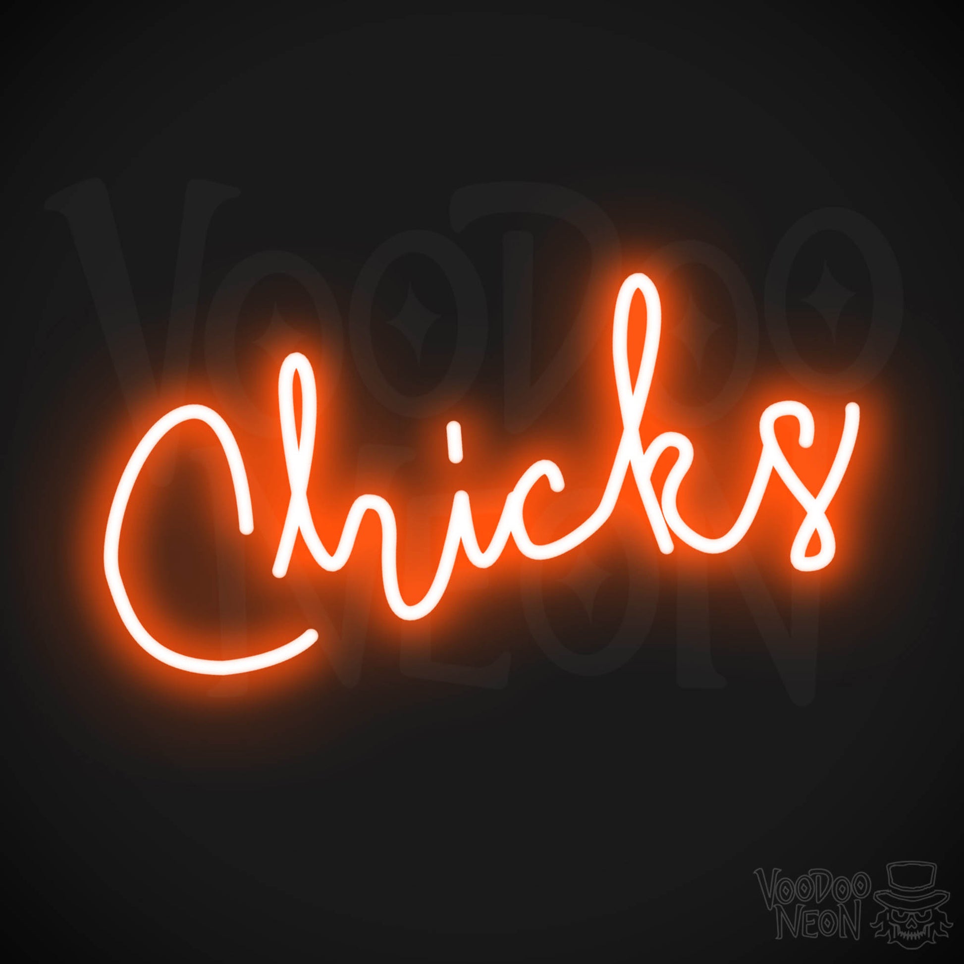 Chicks LED Neon - Orange