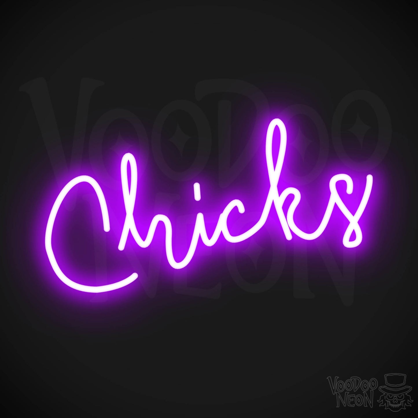 Chicks LED Neon - Purple