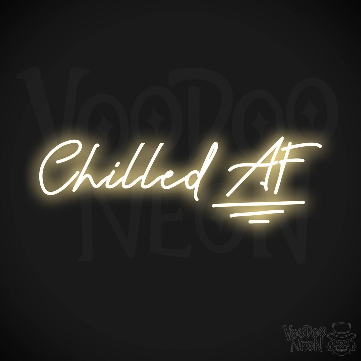 Chilled AF LED Neon - Warm White