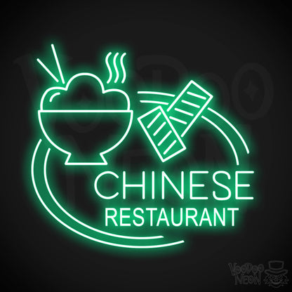 Chinese Restaurant LED Neon - Green