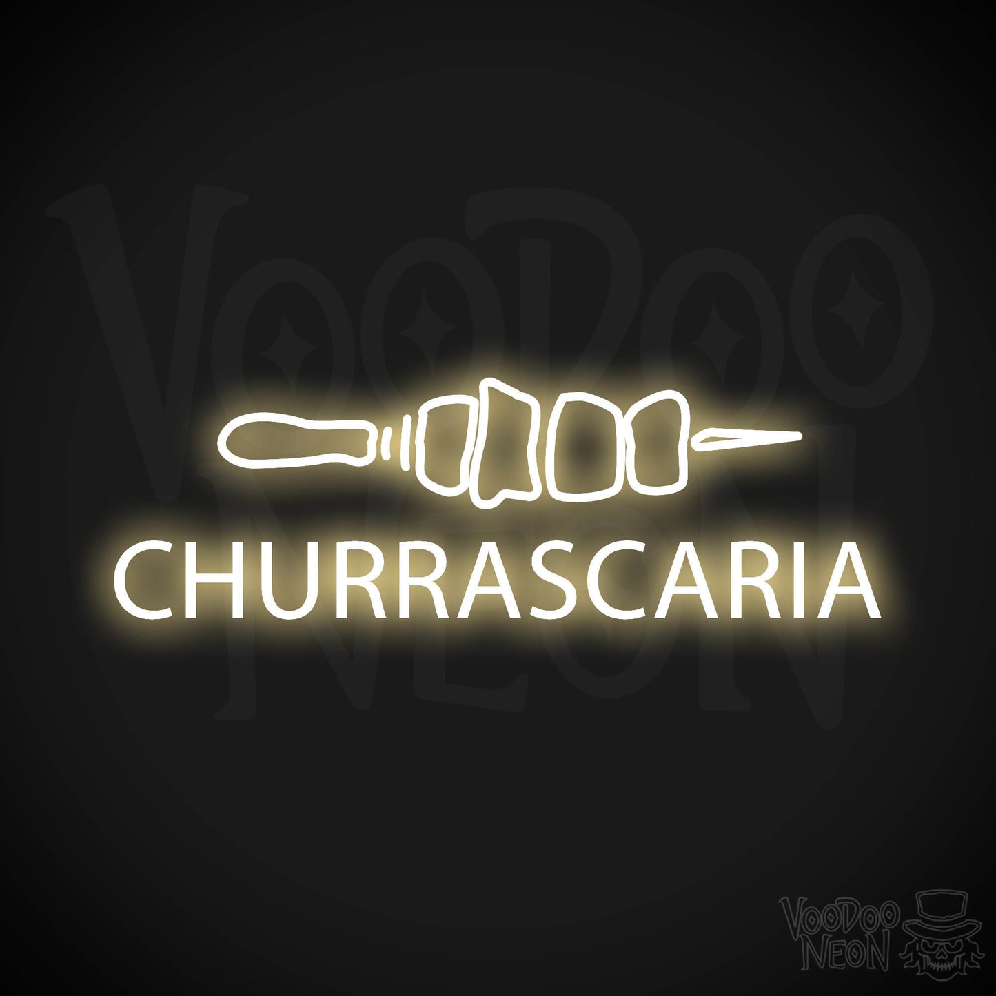 Churrascaria LED Neon - Warm White