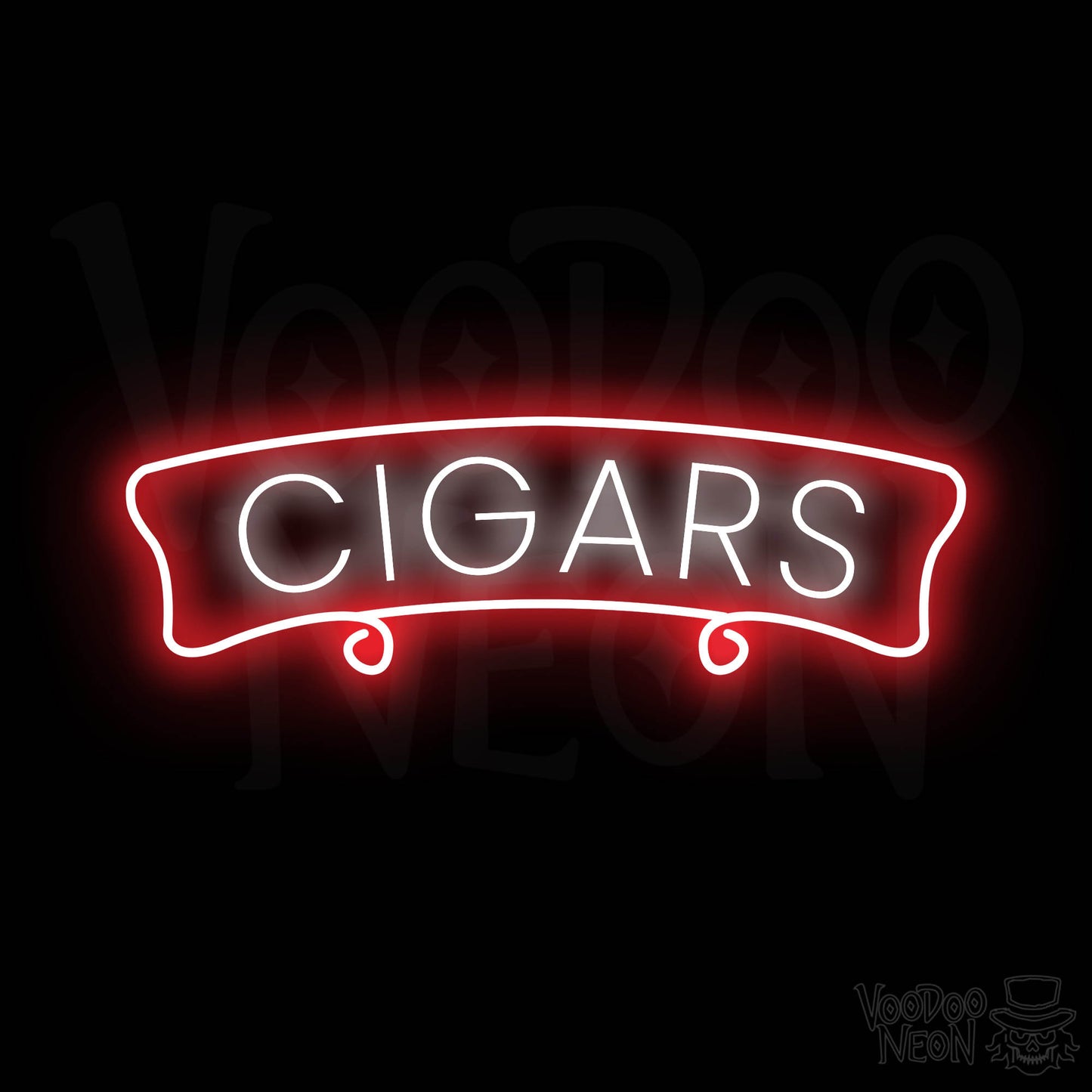 Cigars Neon Sign - Multi-Color