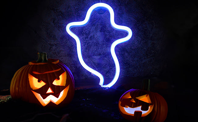 FAQ - Ready-made Halloween Neon Signs - Halloween decorations