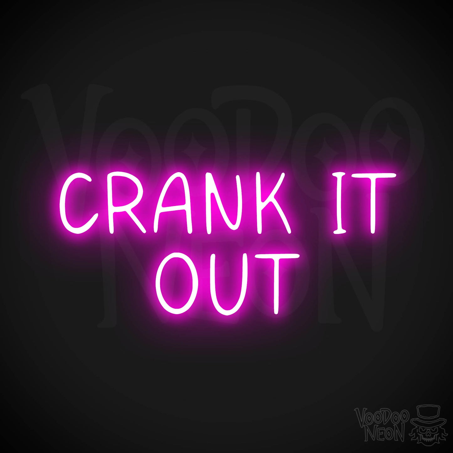 Crank It Out LED Neon - Pink