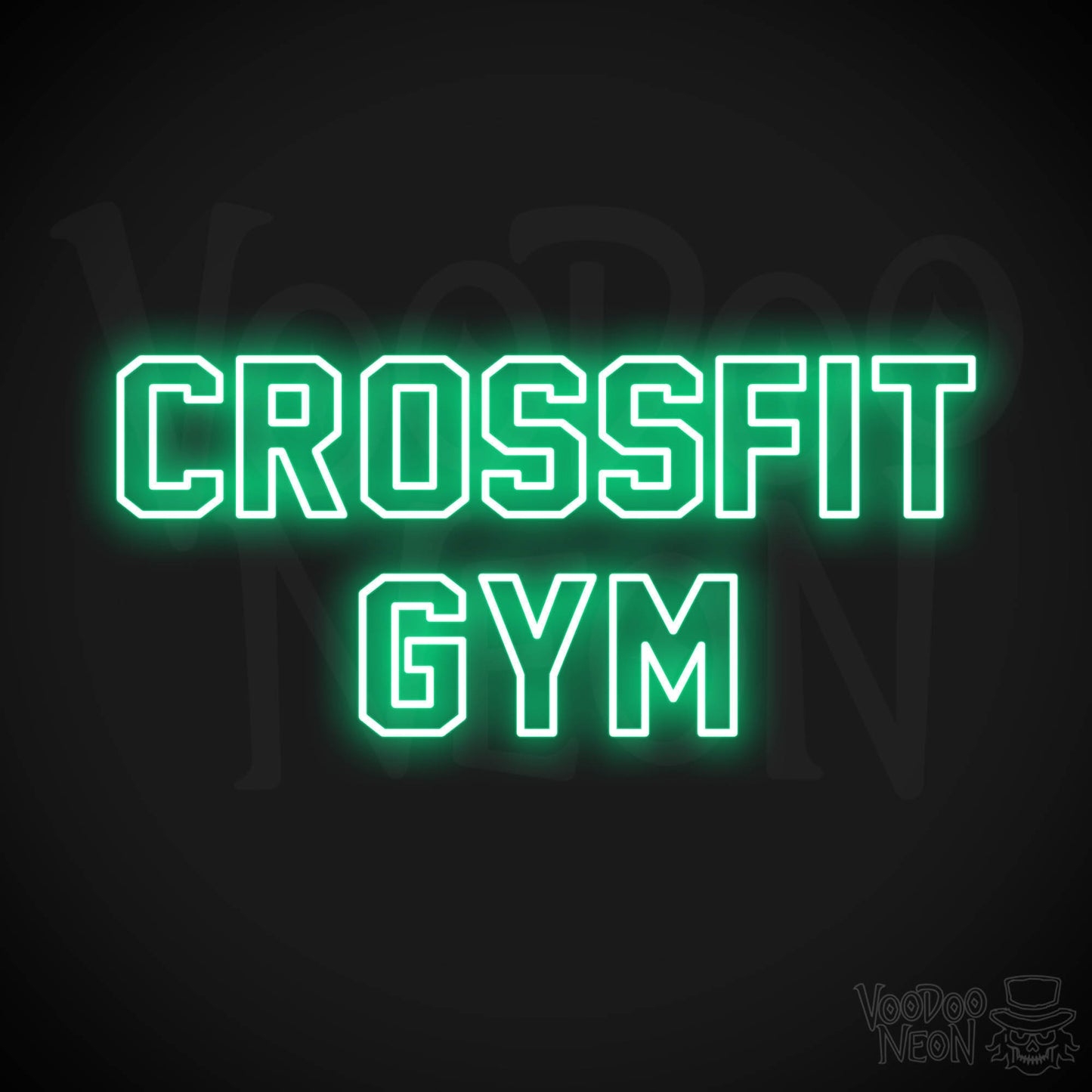Crossfit Gym LED Neon - Green