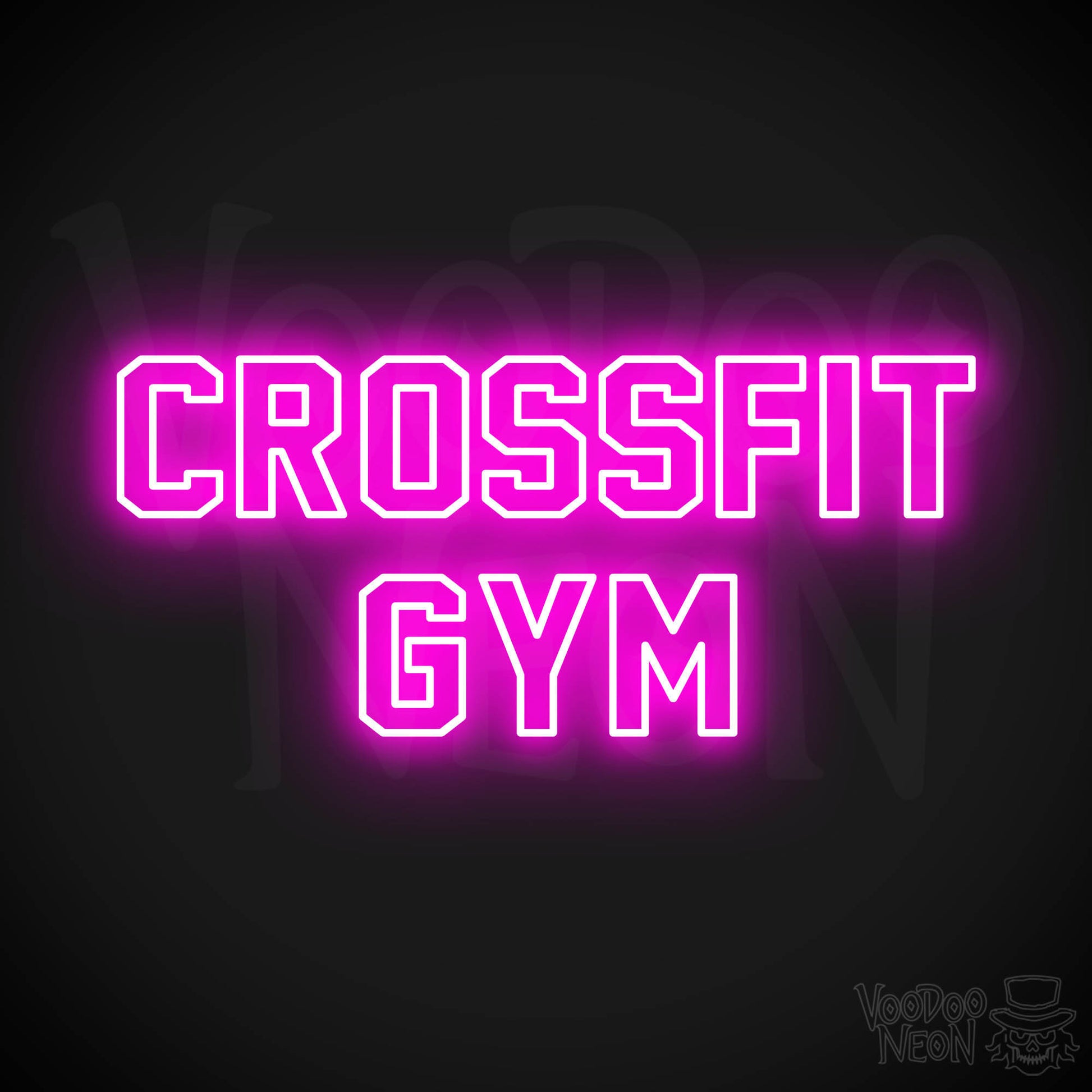 Crossfit Gym LED Neon - Pink
