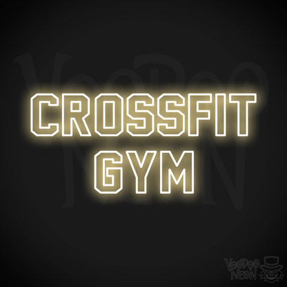 Crossfit Gym LED Neon - Warm White