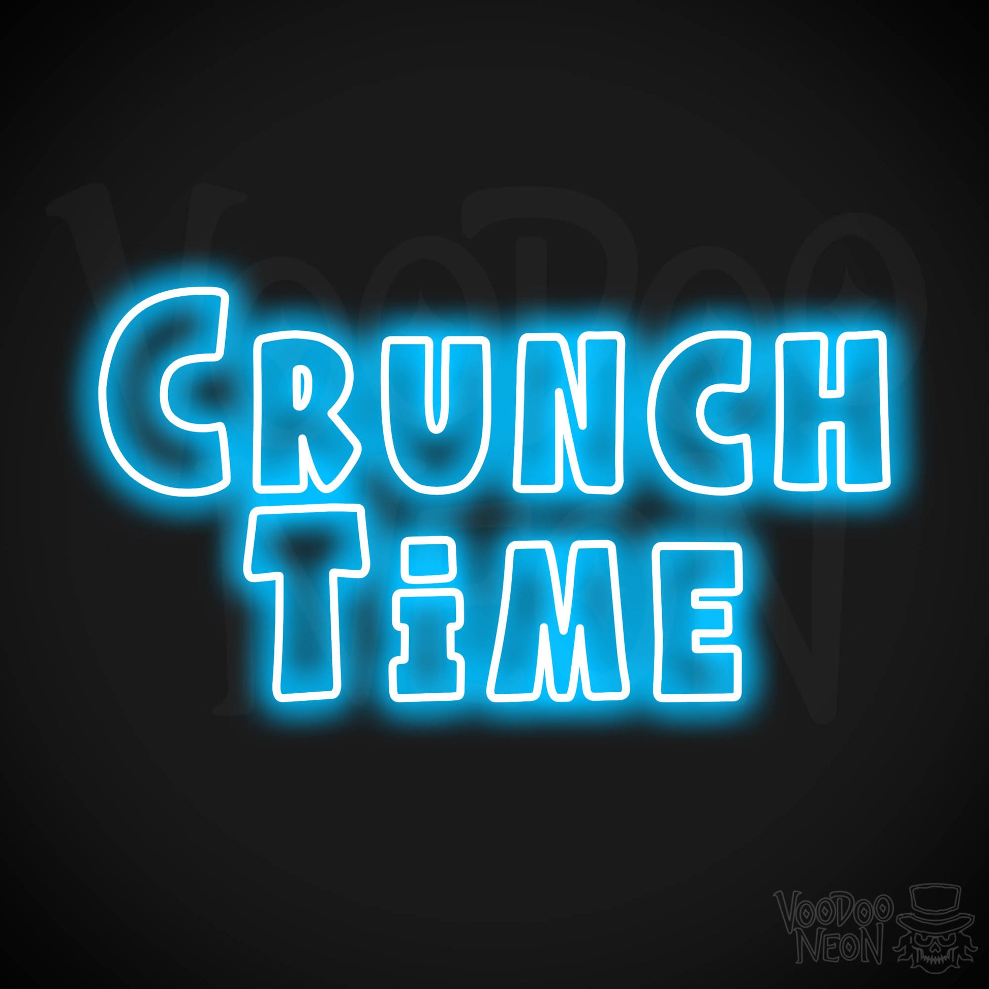 Crunch Time LED Neon - Dark Blue