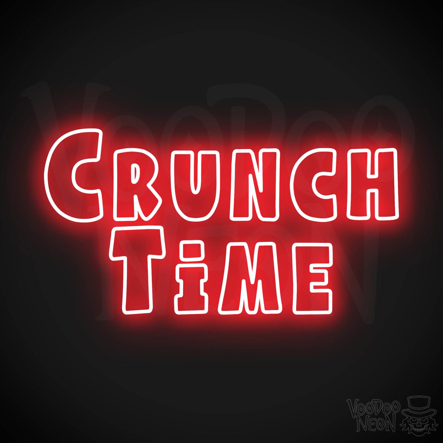 Crunch Time LED Neon - Red