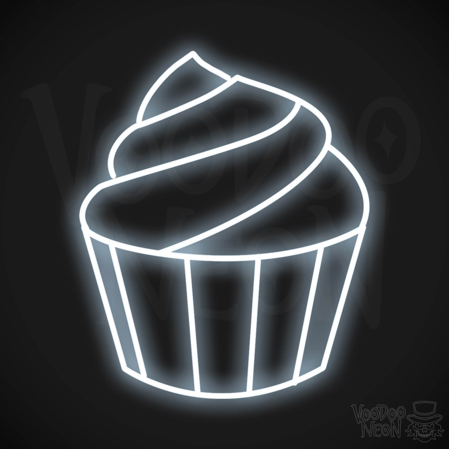 Cupcake LED Neon - Cool White