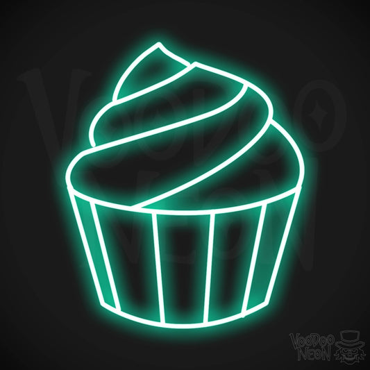Cupcake LED Neon - Light Green