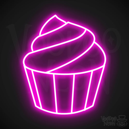 Cupcake LED Neon - Pink