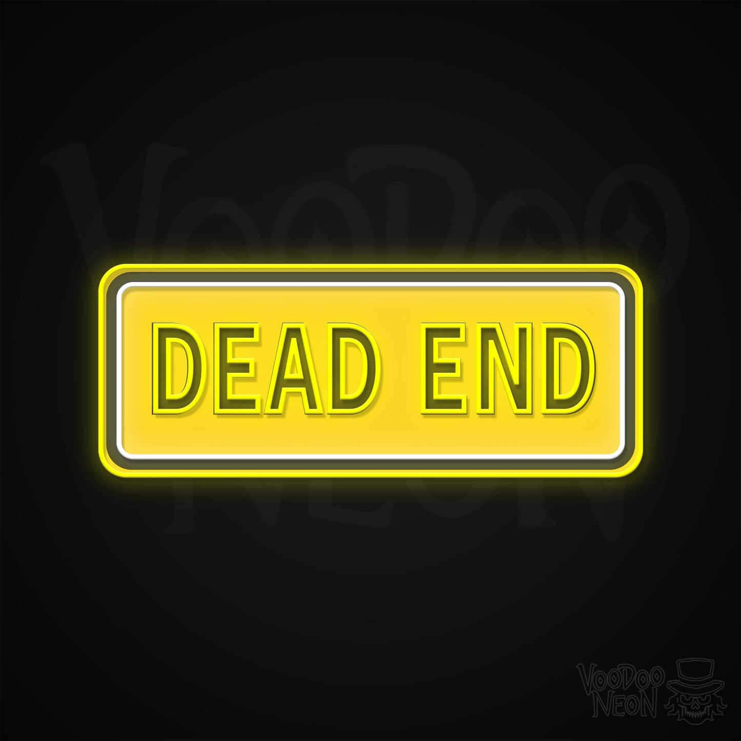 Dead End Neon Sign - Multi-Color - Blackwall