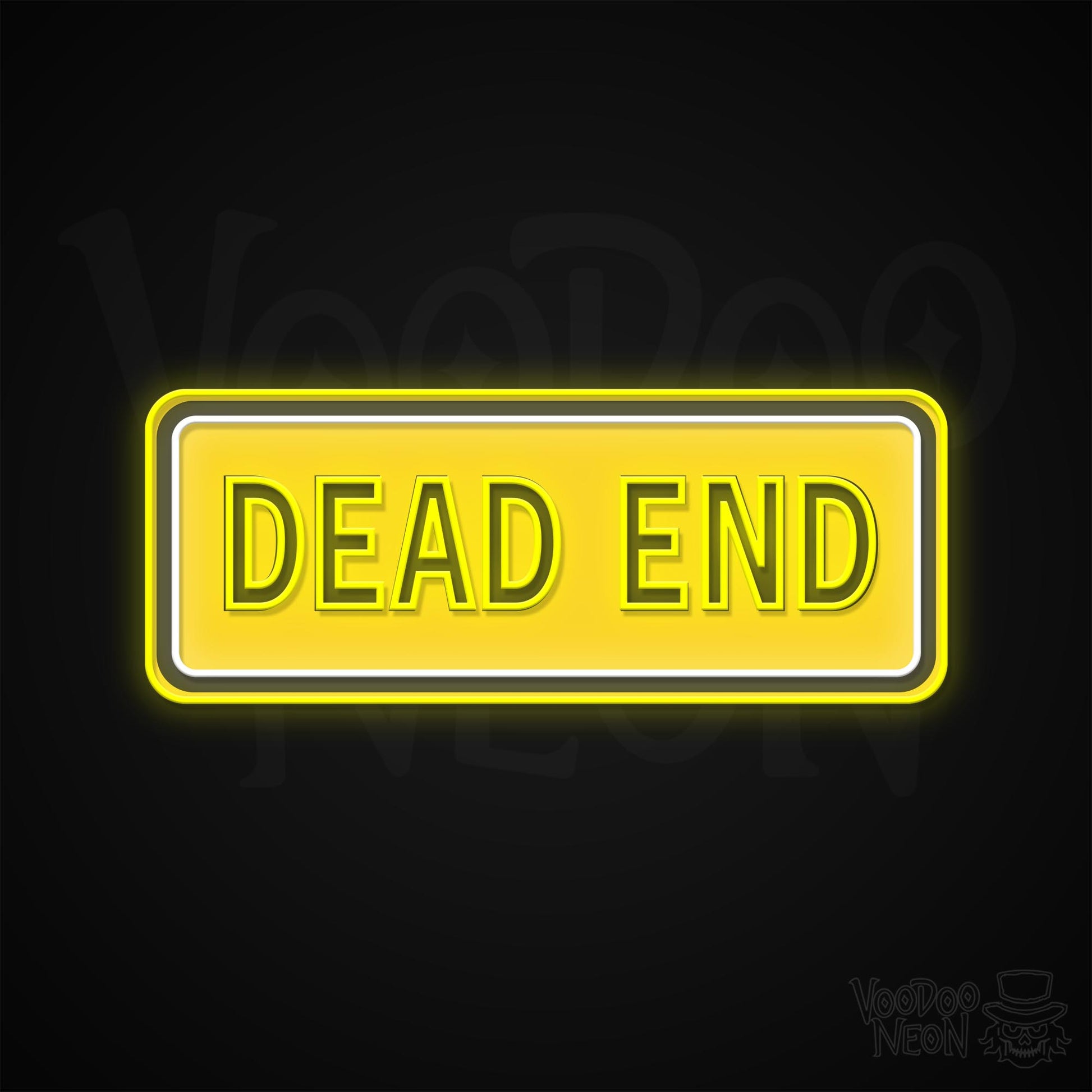 Dead End Neon Sign - Multi-Color - Blackwall