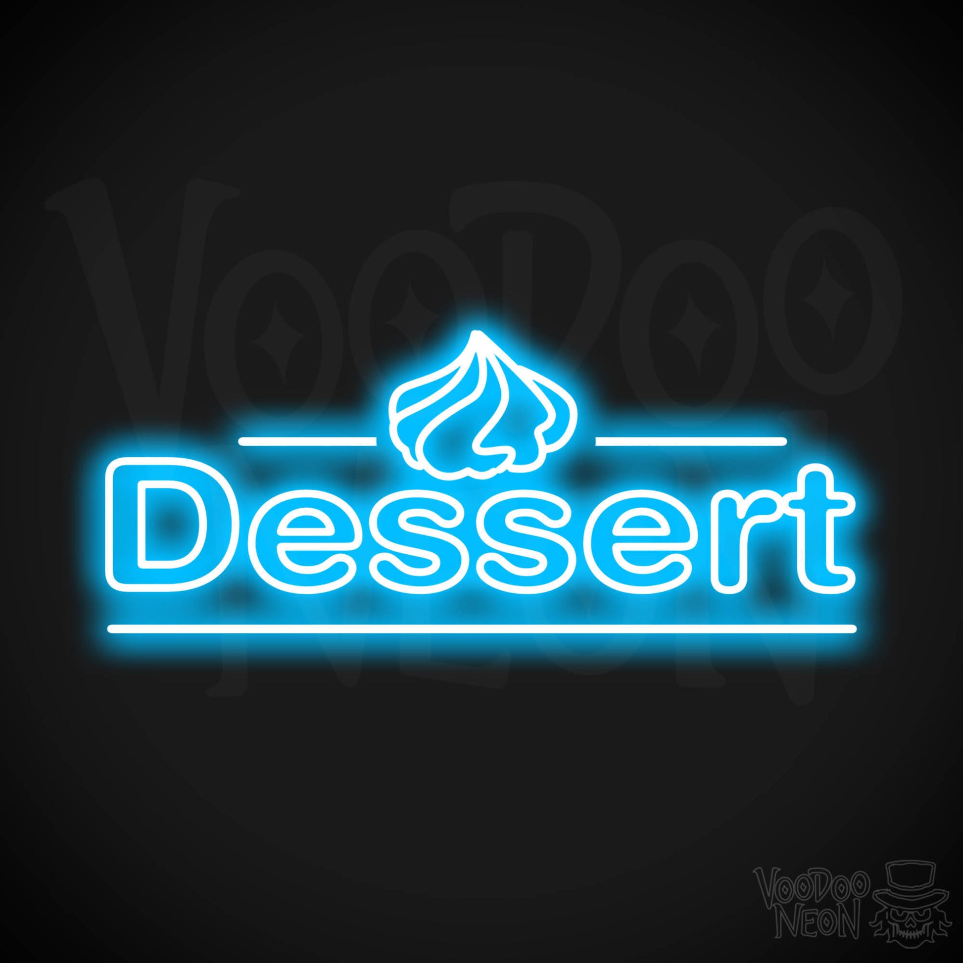 Dessert LED Neon - Dark Blue