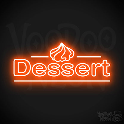Dessert LED Neon - Orange