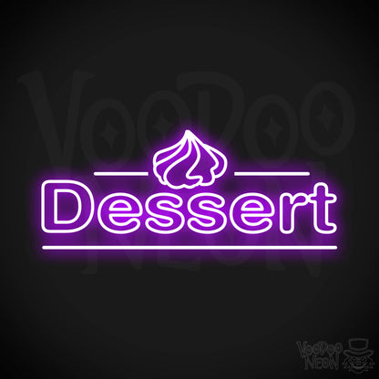 Dessert LED Neon - Purple