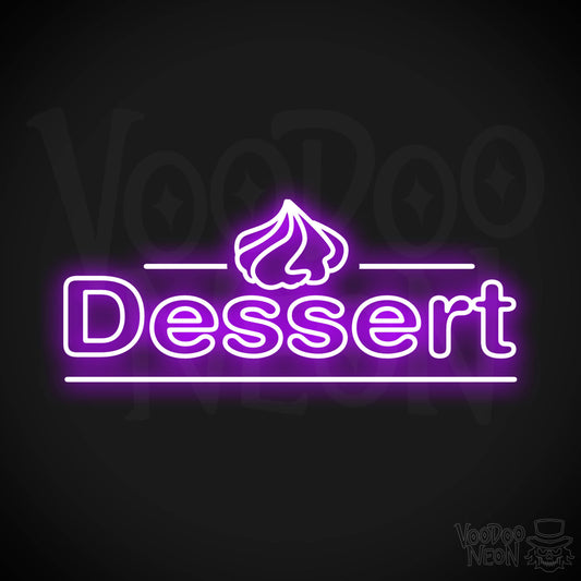 Dessert LED Neon - Purple