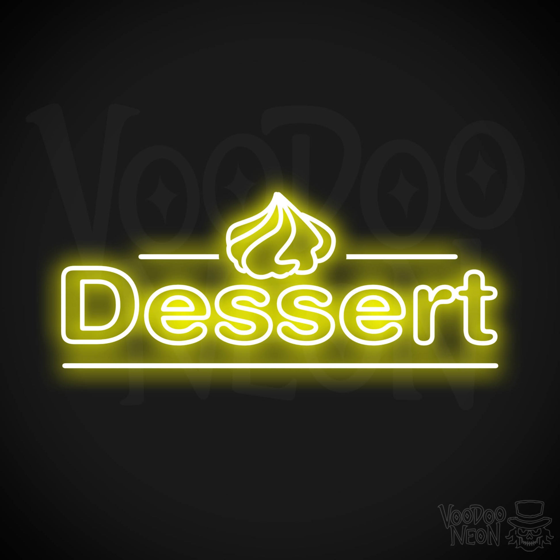 Dessert LED Neon - Yellow