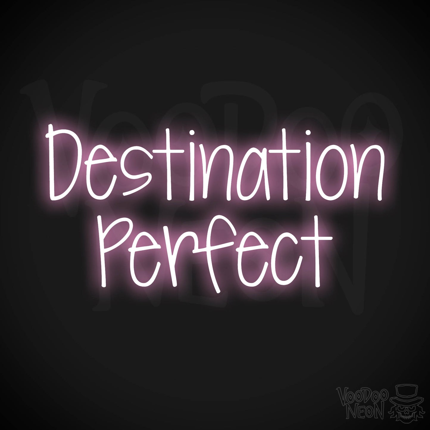 Destination Perfect LED Neon - Light Pink