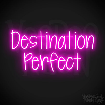 Destination Perfect LED Neon - Pink