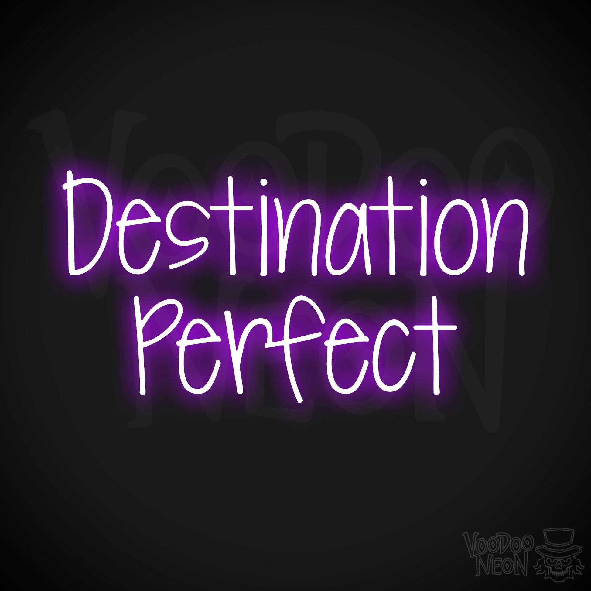 Destination Perfect LED Neon - Purple