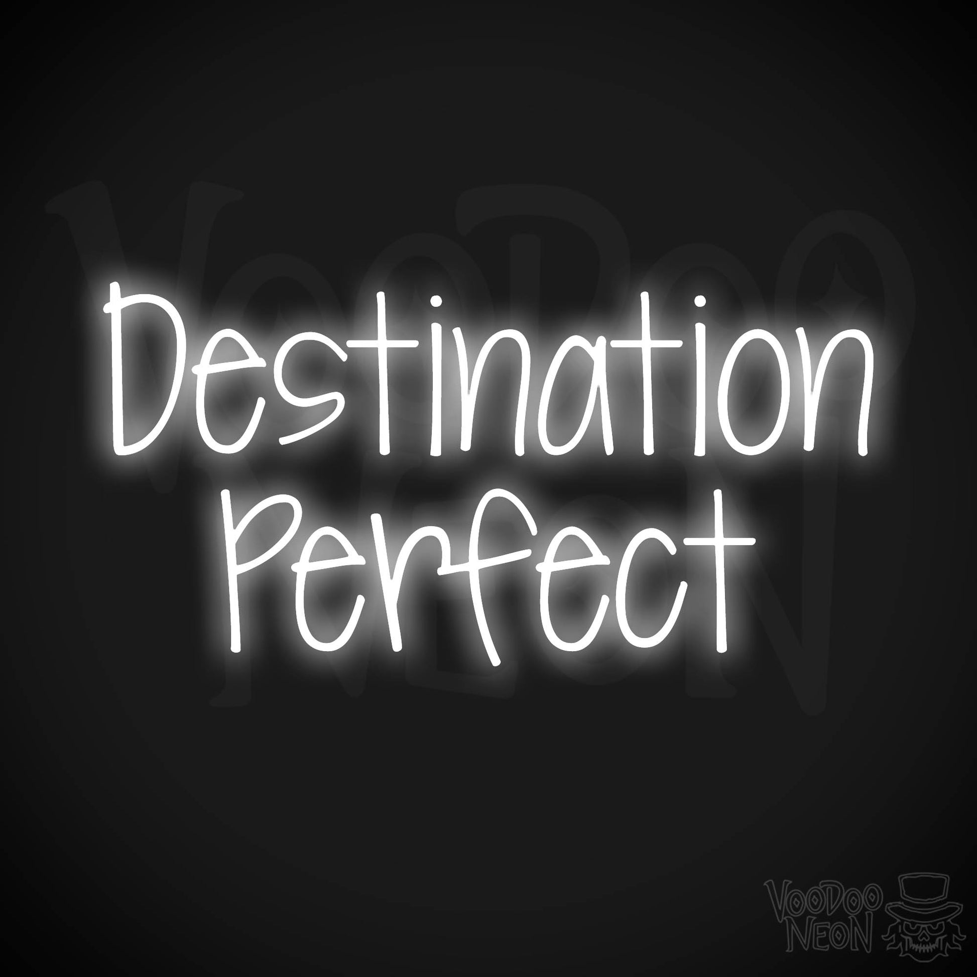 Destination Perfect LED Neon - White