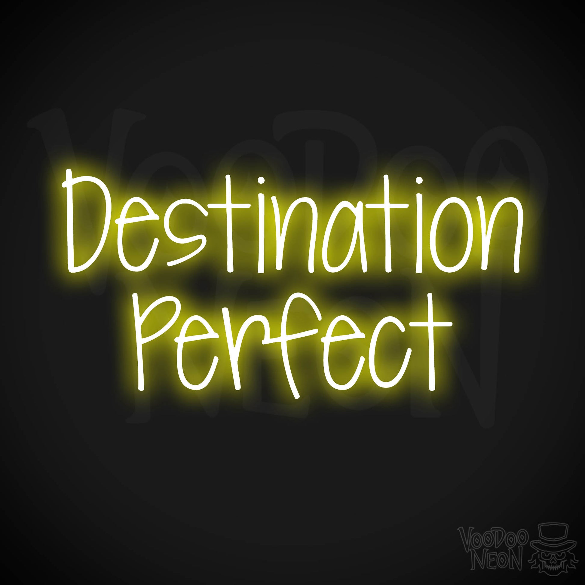 Destination Perfect LED Neon - Yellow